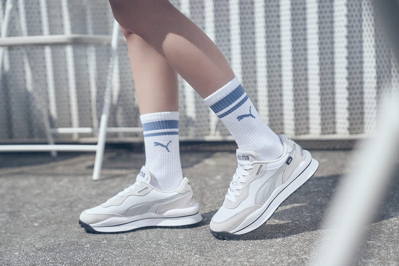 逆天長腿美鞋：藏在PUMA Style Rider 中的高級美，那無法抗拒的極簡灰！ - POPBEE