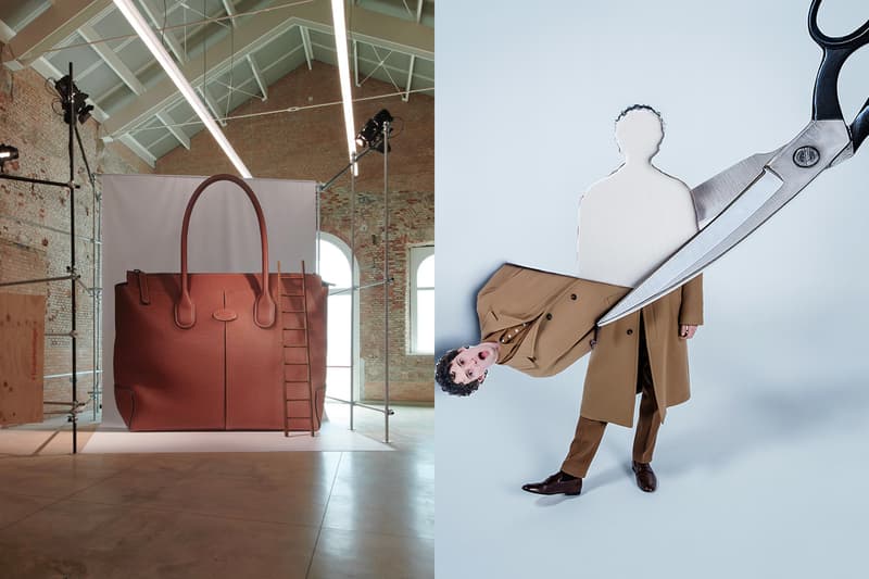 爬到超大 Di Bag 上:Tim Walker 鏡頭下的 Tod's,超現實又帶點搞怪!