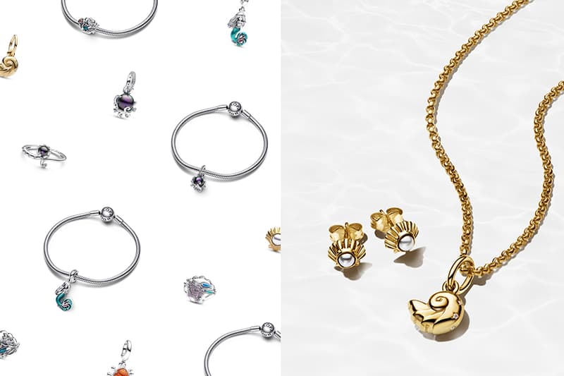 Disney x Pandora The Little Mermaid Journey beyond the sea Collaboration