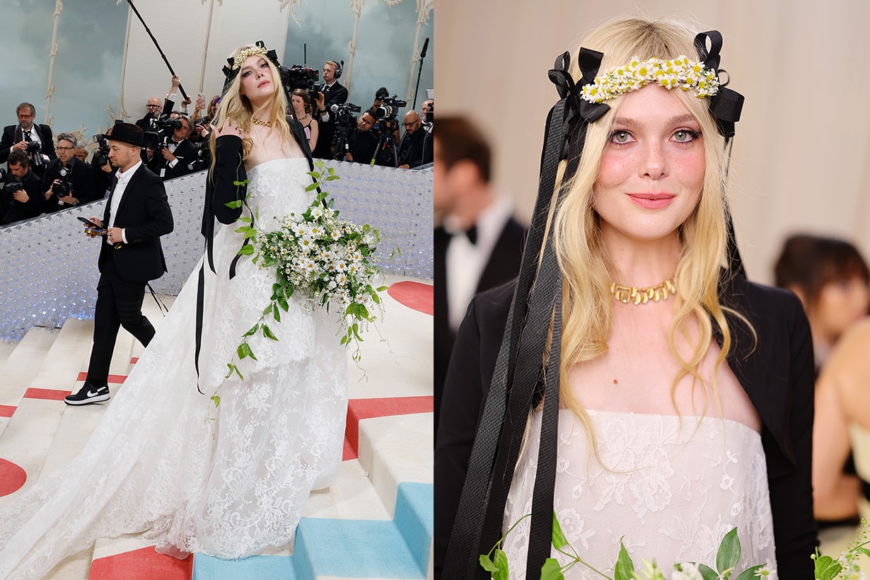 Elle Fanning Met Gala Cartier Grain de Cafe Brand Ambassador