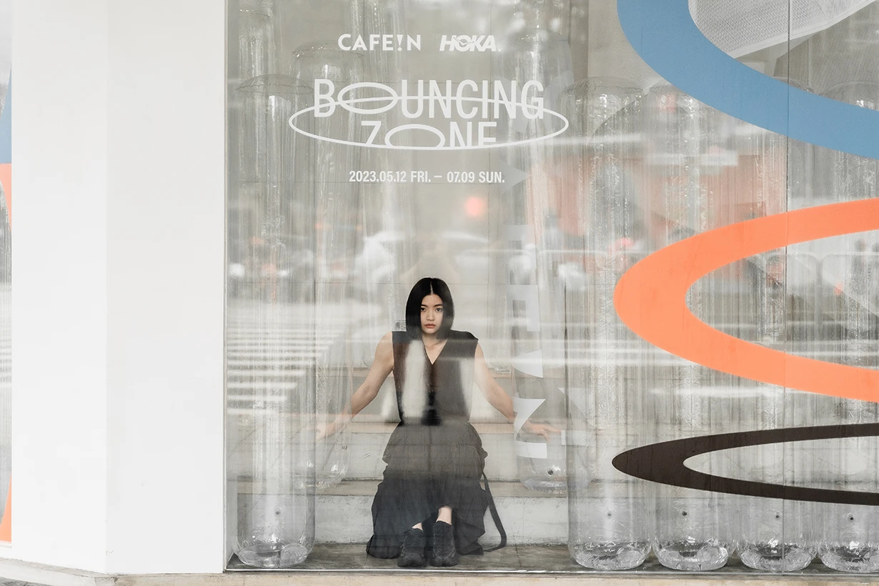 CAFEiN x HOKA BOUNCiNG ZONE taipei 