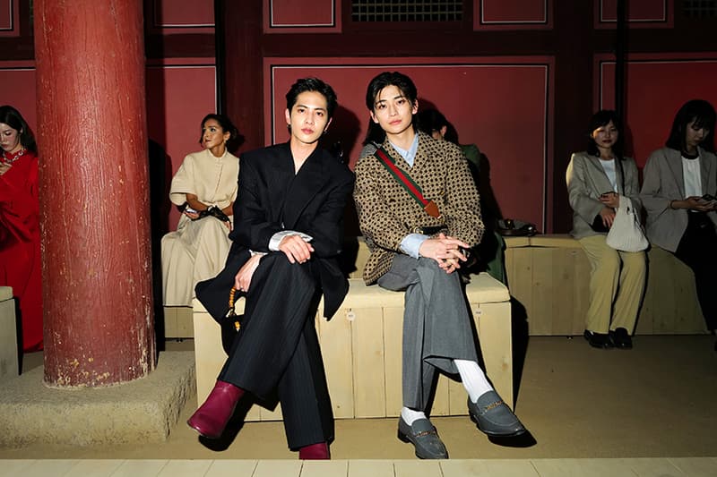 Gucci Cruise 2024 Show Seoul Front Row K-pop star Korean Star style