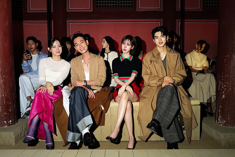 Gucci Cruise 2024 Show Seoul Front Row K-pop star Korean Star style