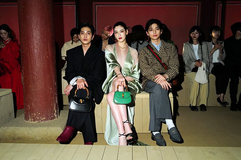 Gucci Cruise 2024 Show Seoul Front Row K-pop star Korean Star style