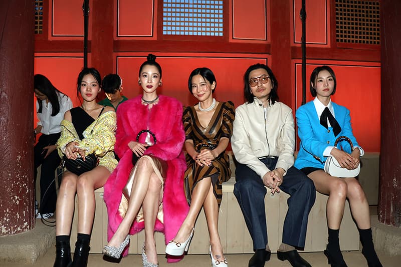 Gucci Cruise 2024 Show Seoul Front Row K-pop star Korean Star style