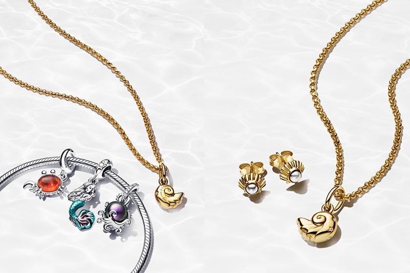 Disney x Pandora The Little Mermaid Journey beyond the sea Collaboration