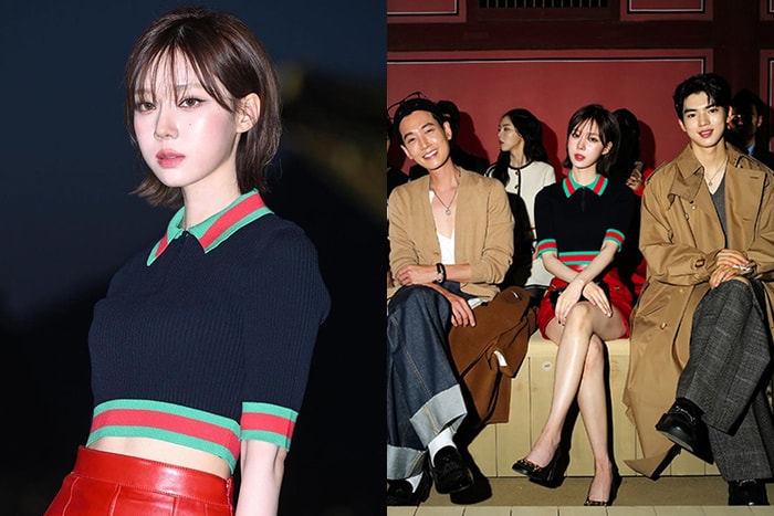鎂光燈緊追不捨:不只品牌大使,Gucci 大秀上最被熱搜的還有這位韓星!