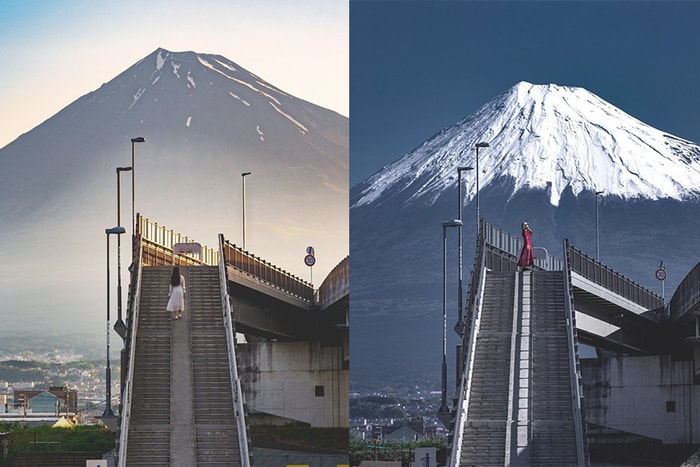 一座踏上富士山的夢幻階梯:這個日本景點正在 Instagram 上人氣爆紅!