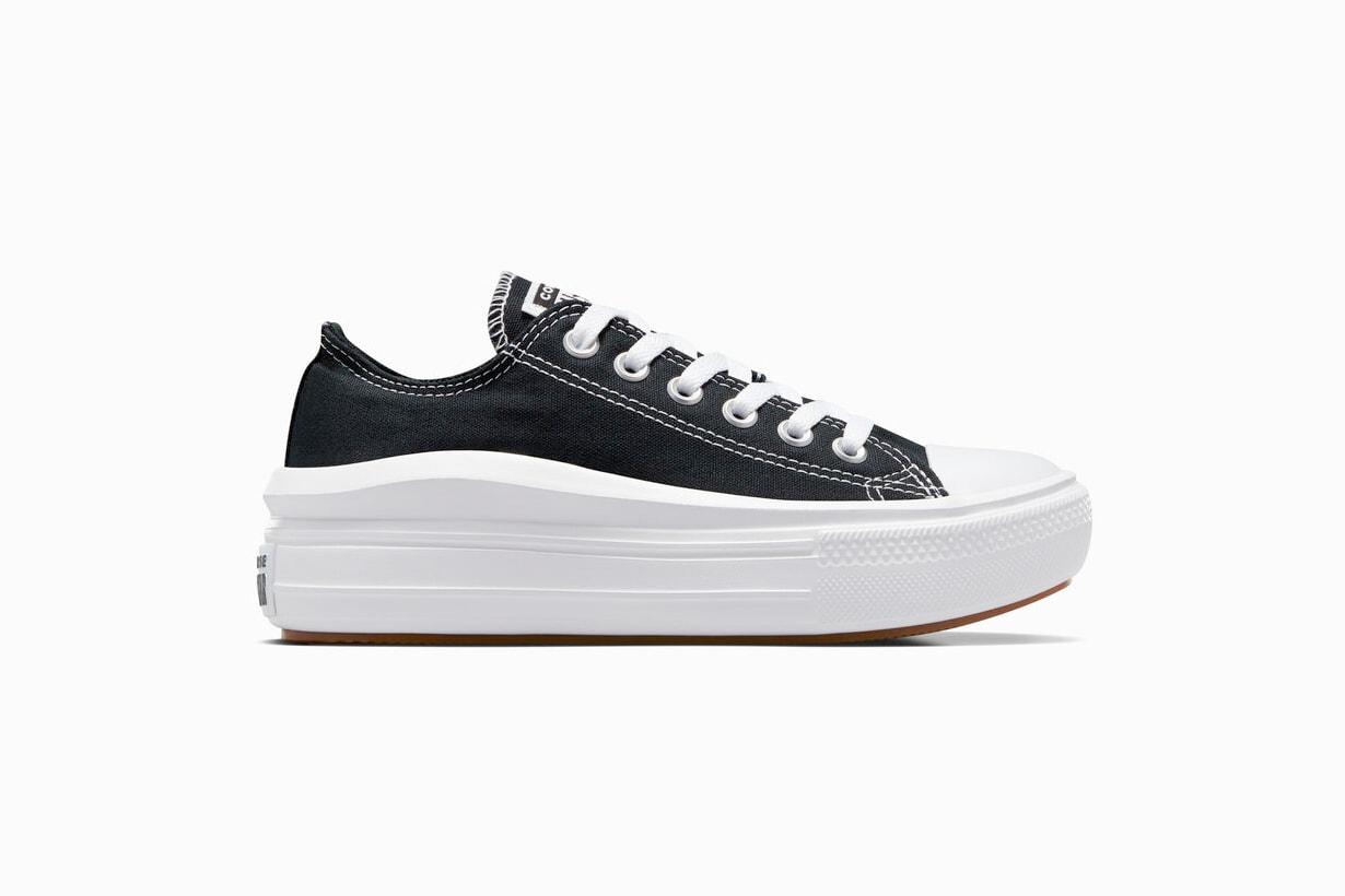 converse Chuck Taylor All Star Move platform black white summer essential