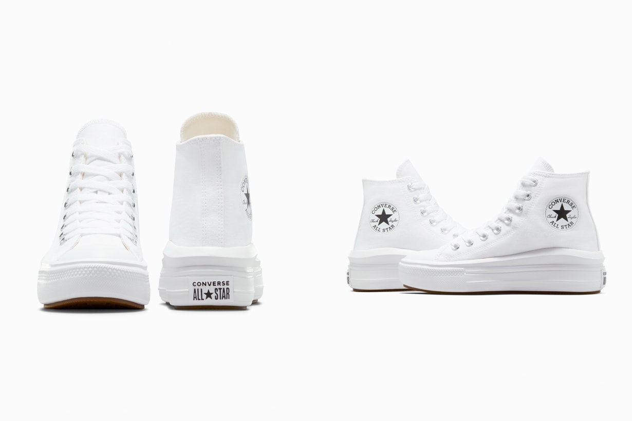 converse Chuck Taylor All Star Move platform black white summer essential