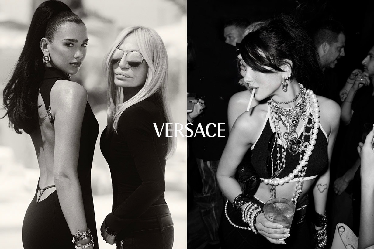 Versace Dua Lipa La Vacanza Collection