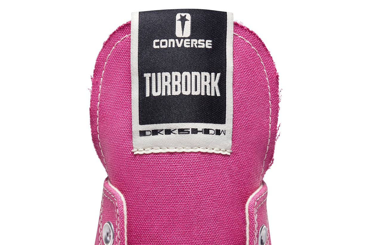 conerse DRKSHDW Turbodrk rick owens pink grey 2023 summer