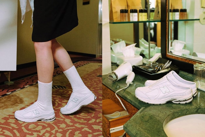 Beams 定製版:踩著一雙 New Balance 穆勒鞋,極簡舒服的不願脫下!