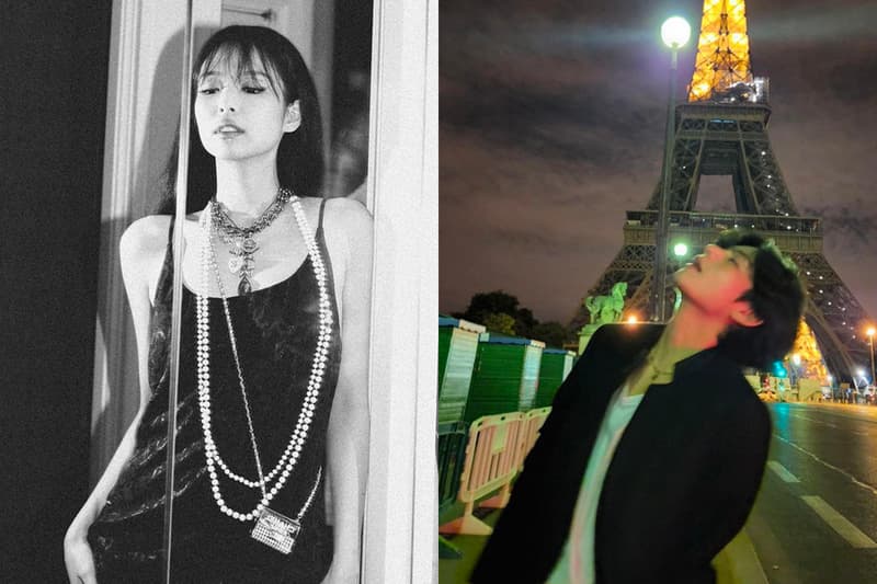 Blackpink jennie BTS V paris lastest dating video