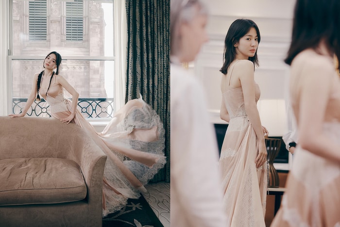 Met Gala 準備過程曝光:宋慧喬素顏穿上 Fendi 洋裝,宛如少女一般!