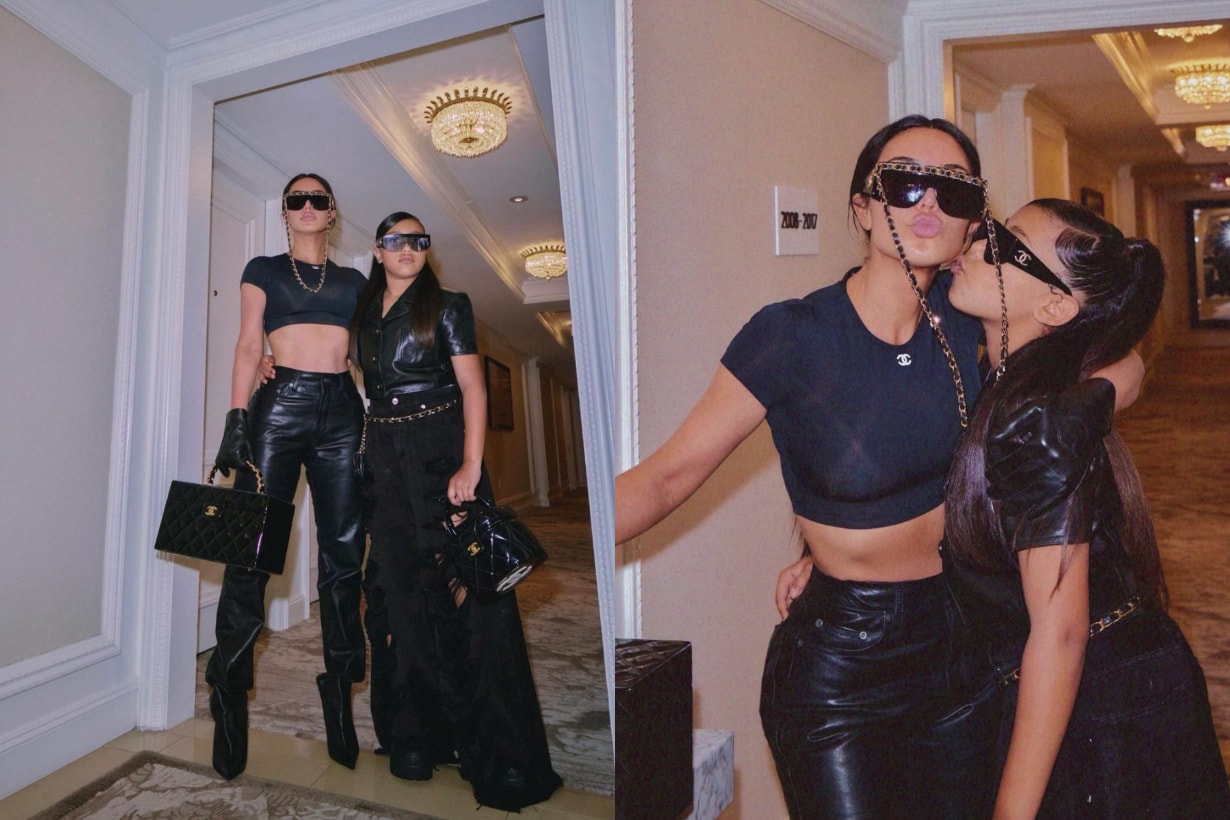 kim kardashian cardi b kylie jenner 母女裝 母親節 Mother's Day Jean Paul Gaultier Chanel