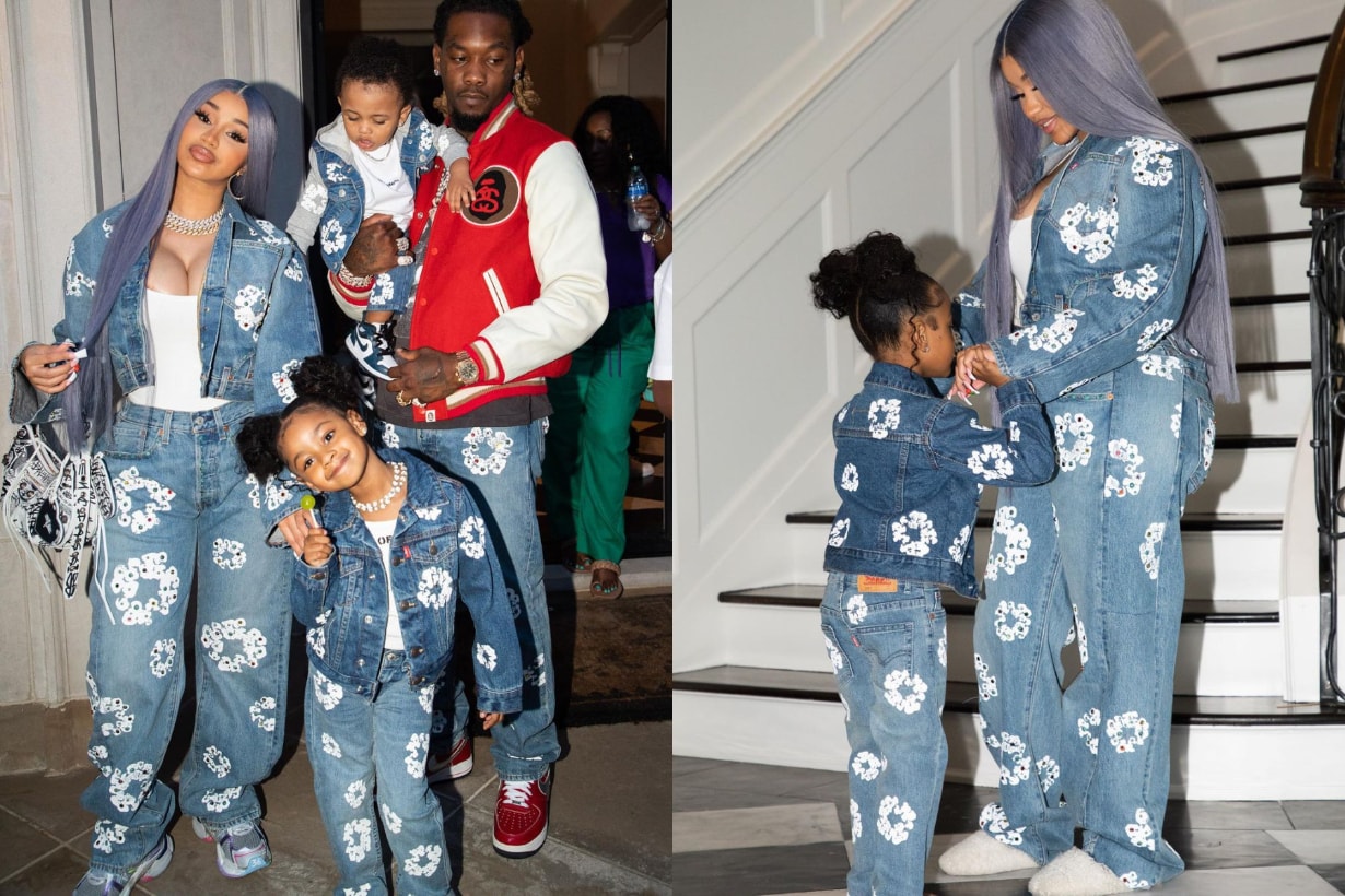 kim kardashian cardi b kylie jenner 母女裝 母親節 Mother's Day Jean Paul Gaultier Chanel