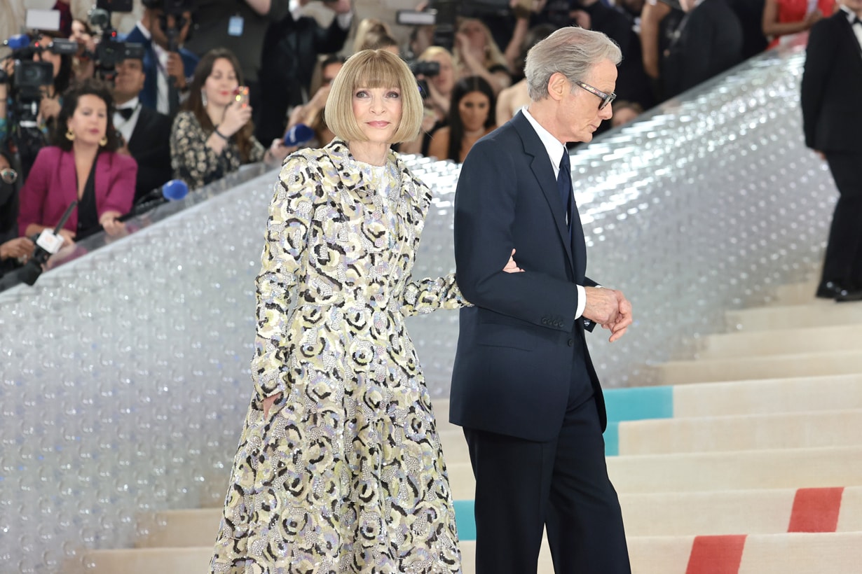 Anna Wintour Bill Nighy suprising couple clarify relationship just friend