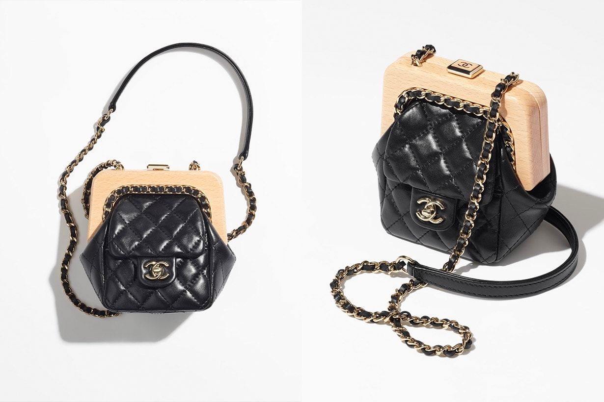 CHANEL clutch with chain 2023ss