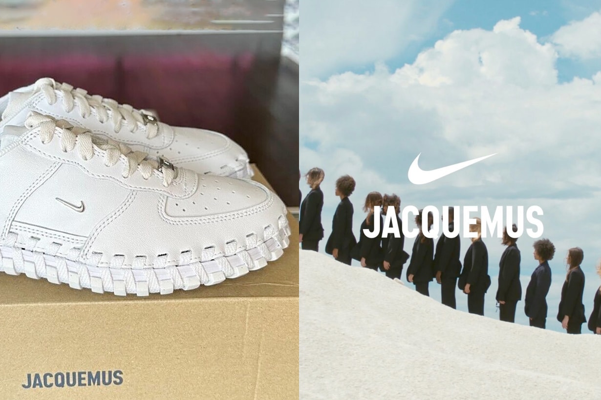 Jacquemus x Nike 一開賣官網就當機的聯名：黃金組合，帶著全新波 JF1 鞋回來了！