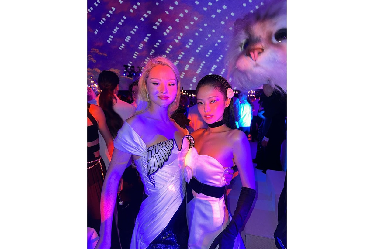 jennie revealed devon aoki photos met gala 2023 karl lagerfeld muse