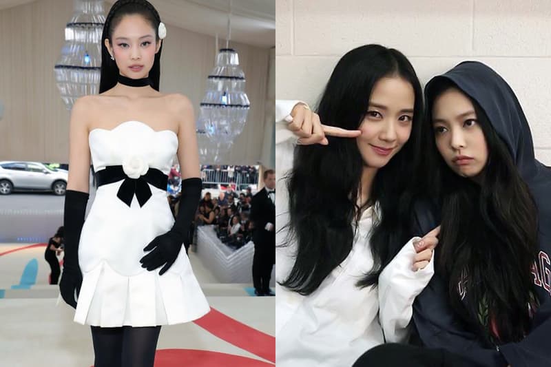 jisoo left bank name jennie met gala photos surprised fans