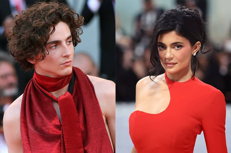 Kylie jenner shared designer haider ackermann timothee chalamet