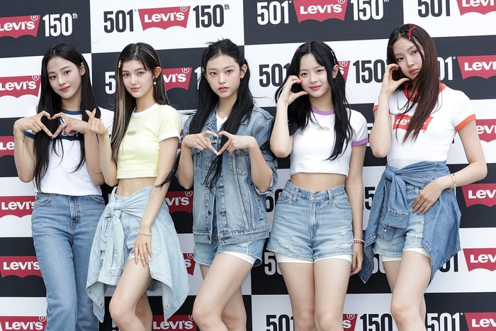 怪物女團 NewJeans 以品牌大使出席首爾 Levi's 501® 150 週年活動,這個造型也太好看吧!