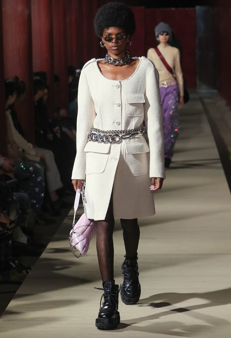 Gucci 2024 pre-spring fashion show runway