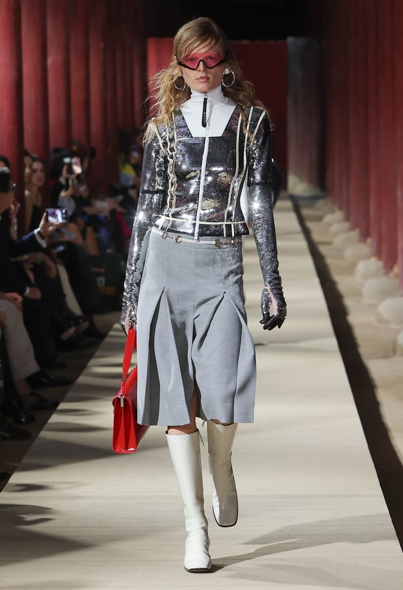 Gucci 2024 pre-spring fashion show runway