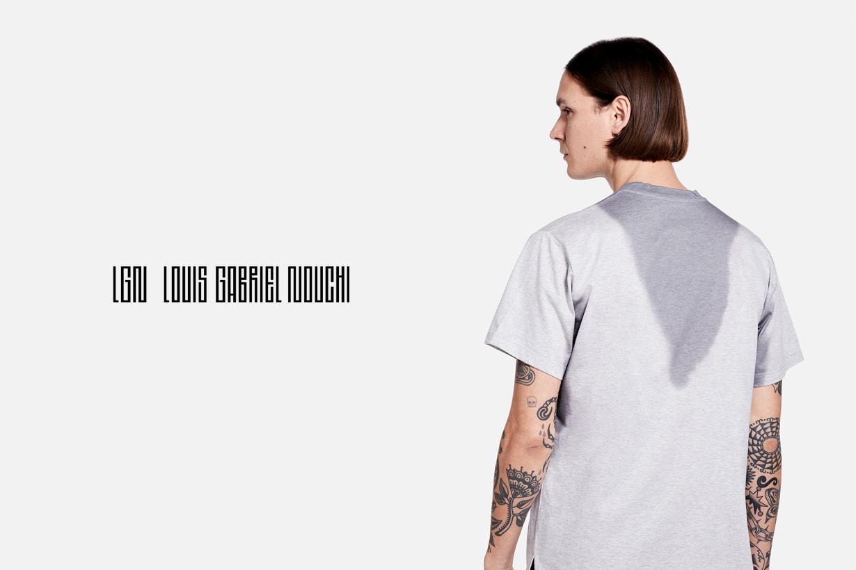 Louis-Gabriel Nouchi printed sweat stains t-shirt sweatshirt