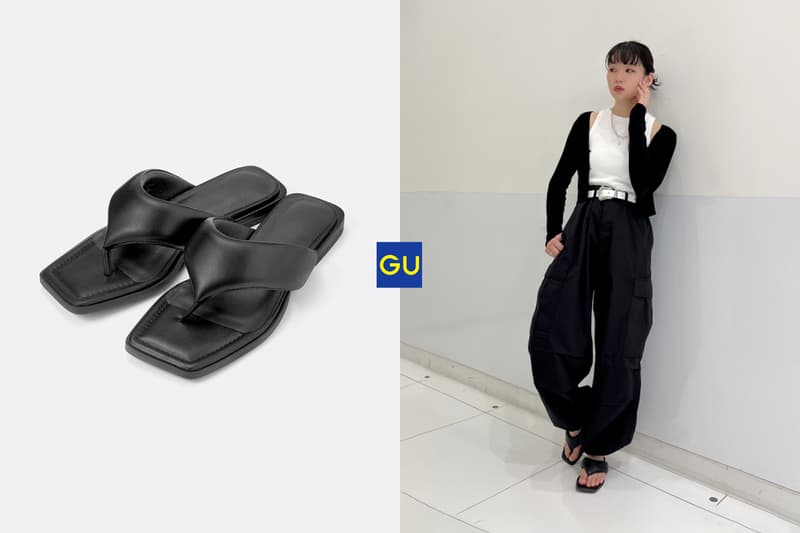 GU 泡泡涼鞋存起來!等不及港台上架,日本女生都忍不住下單!