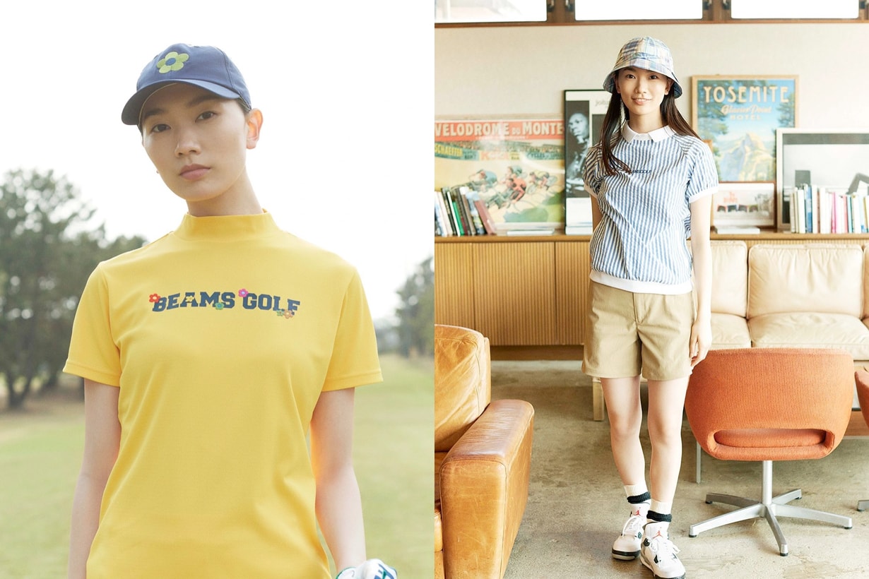 golf clothes beams suic descente 3 japanese brand