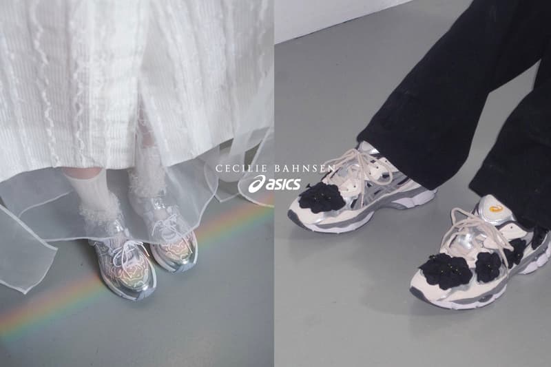 Cecilie Bahnsen 將花卉落在 ASICS 波鞋,3 款全新款式登場!