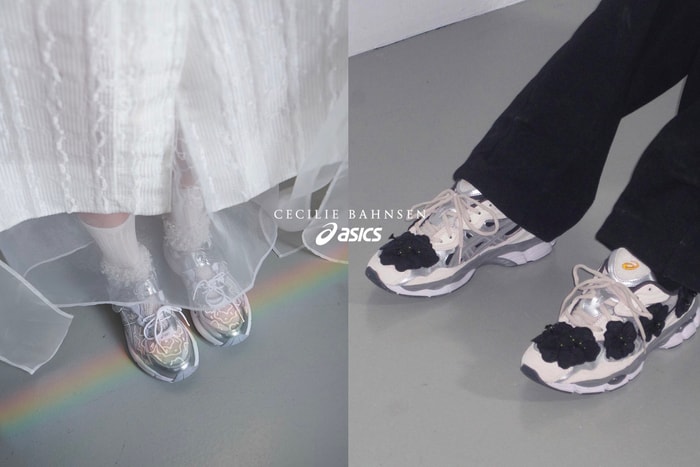 浪漫個性美:Cecilie Bahnsen 將花卉落在 ASICS 波鞋,3 款全新款式登場!