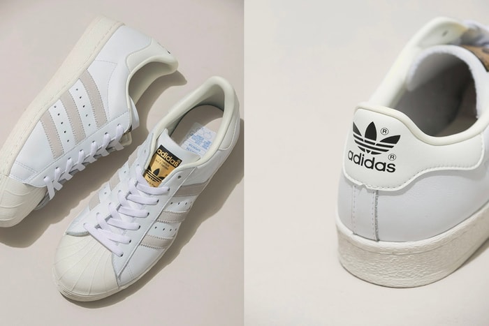日本 adidas Originals 全新奶白色 Superstar，找到極簡淡雅的仙女氣質！