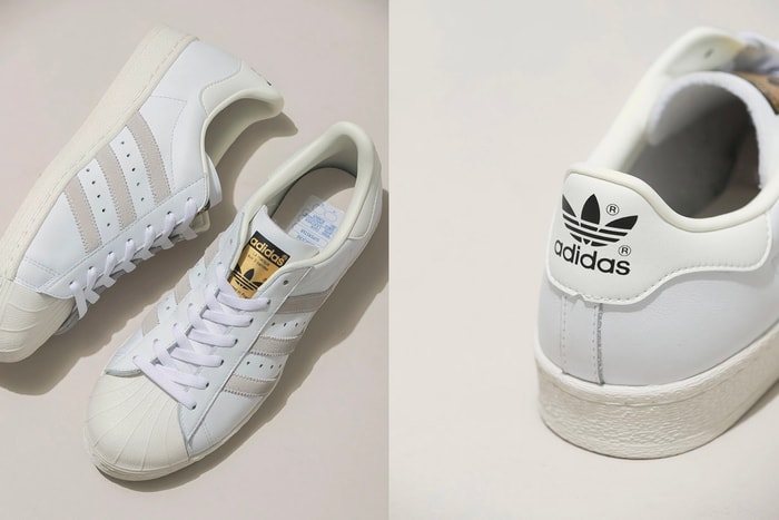 日本 adidas Originals 全新奶白色 Superstar,找到極簡淡雅的仙女氣質!