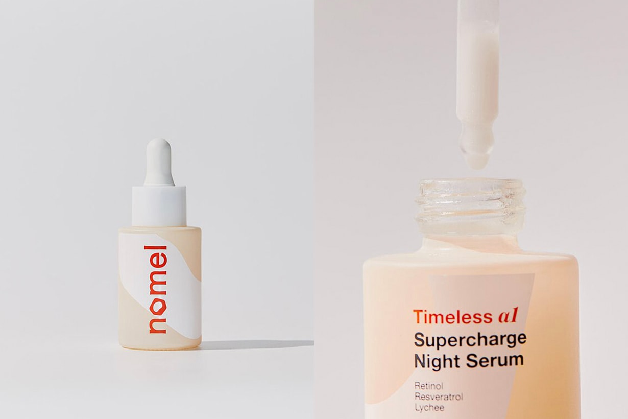 Vitamin C in the morning, retinol at night skincare products