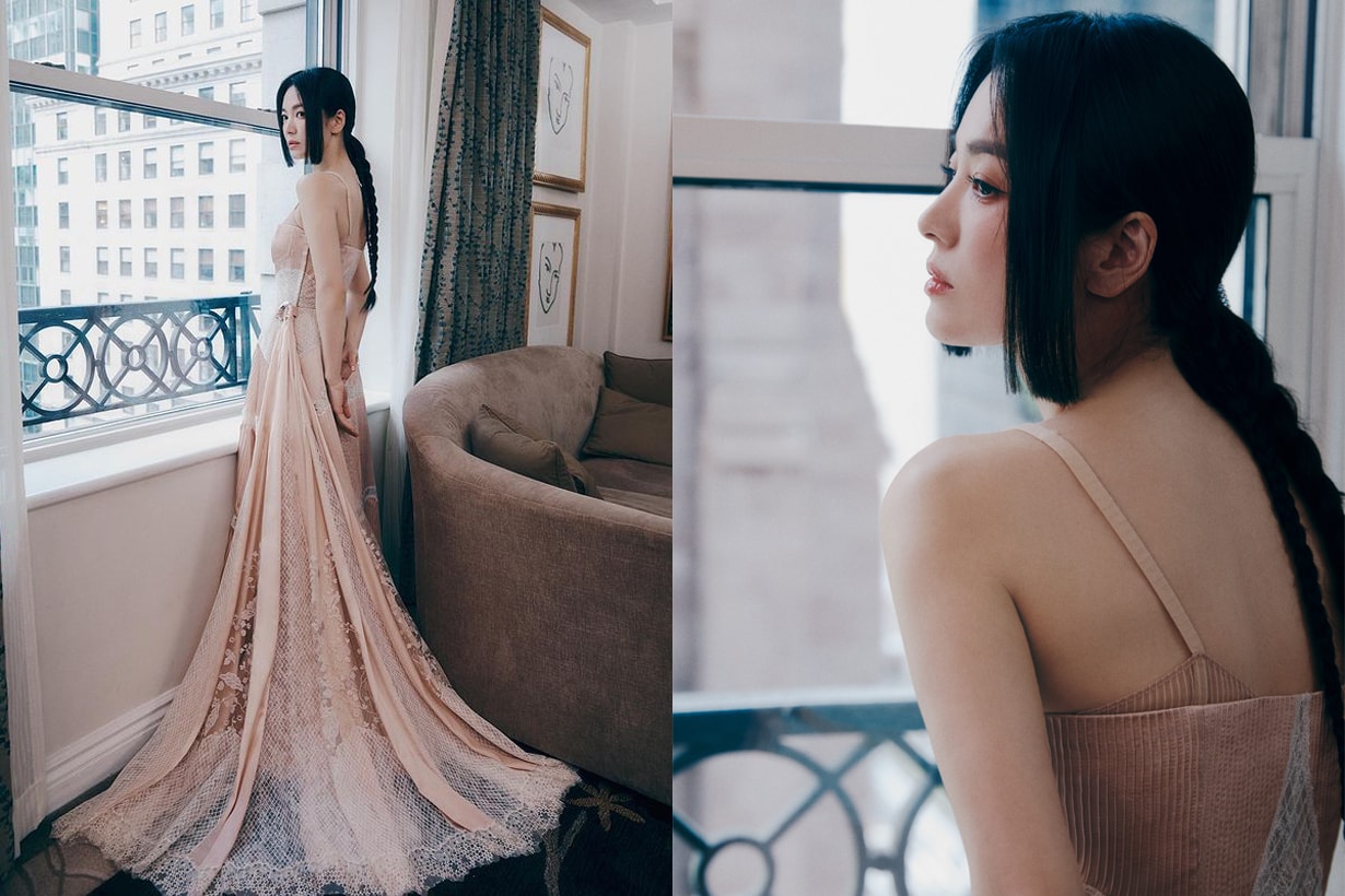 song hye kyo met gala 2023 hime cut hairstyles trend korea