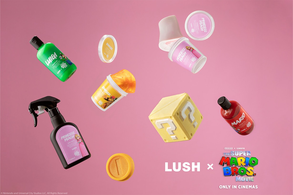 Lush Mario 超級瑪利歐兄弟大電影 香氛皂 The Super Mario Brio.