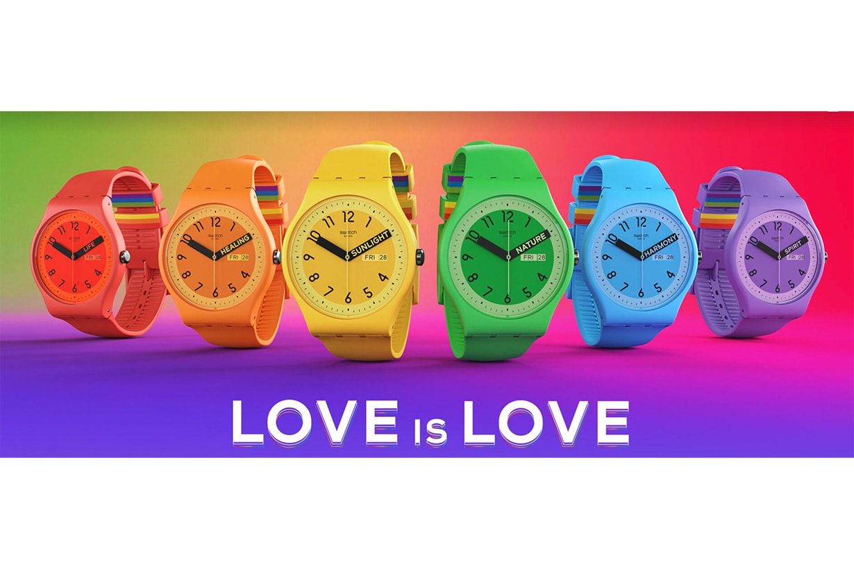 Pride Collection Swatch Watches 手錶 LGBT Lovewins