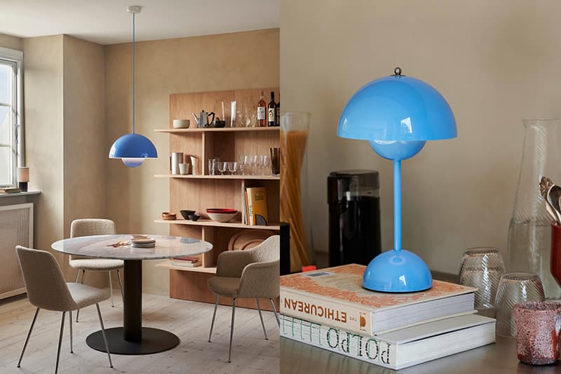 and Tradition Flowerpot by Verner Panton 2023 new color release