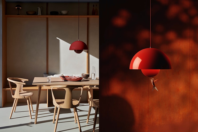 and Tradition Flowerpot by Verner Panton 2023 new color release