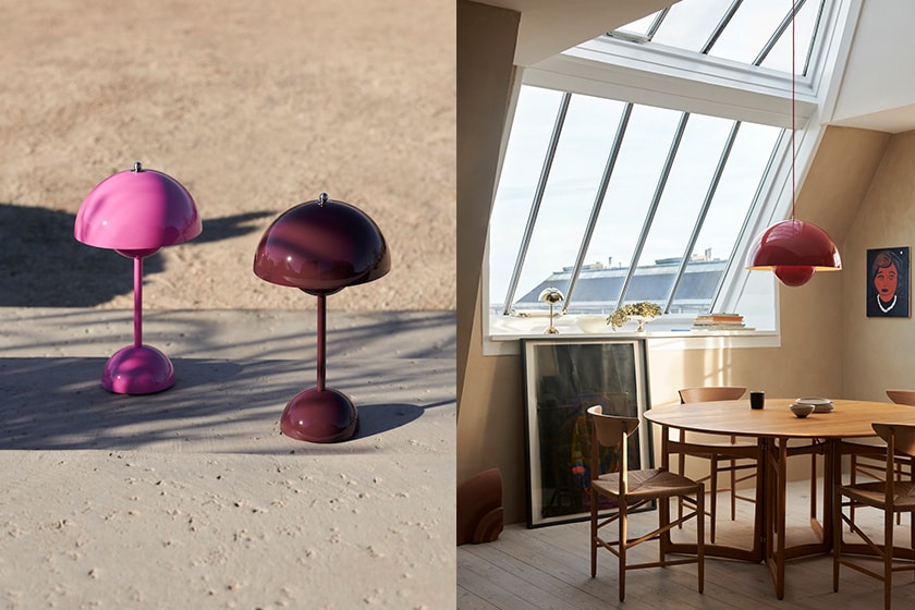 and Tradition Flowerpot by Verner Panton 2023 new color release