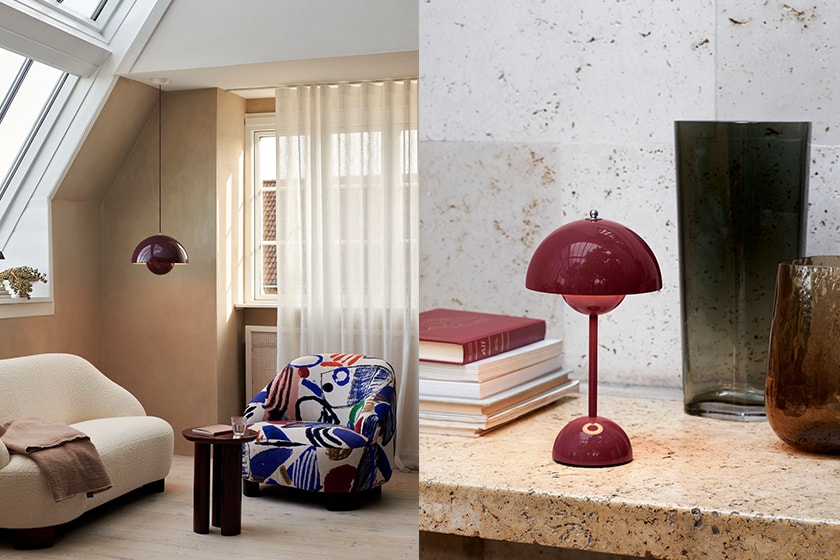 and Tradition Flowerpot by Verner Panton 2023 new color release
