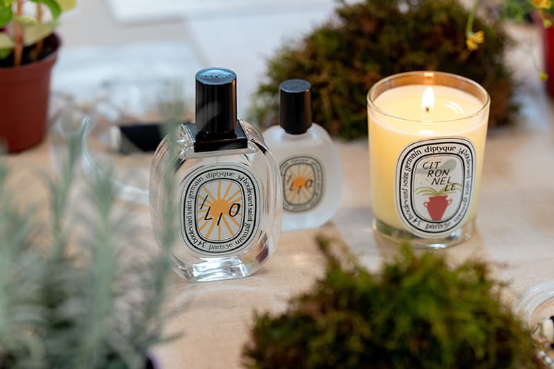 Diptyque Erik Winkowski 2023 summer Ilio perfume Hair Mist body spray candle