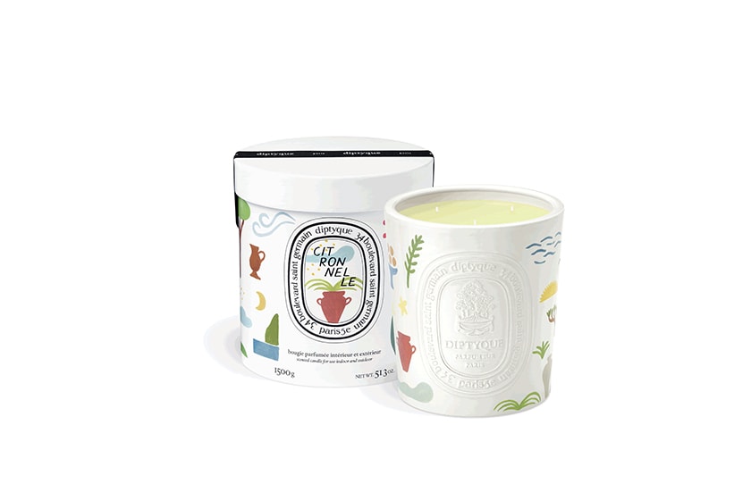Diptyque Erik Winkowski 2023 summer Ilio perfume Hair Mist body spray candle