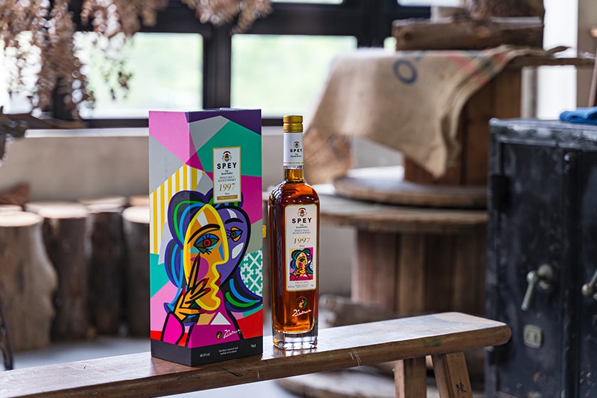 Pablo Picasso SPEY × PICASSO whisky Collaboration