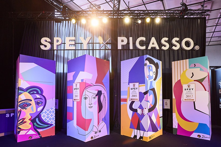 Pablo Picasso SPEY × PICASSO whisky Collaboration