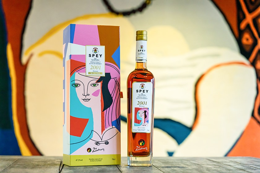 Pablo Picasso SPEY × PICASSO whisky Collaboration
